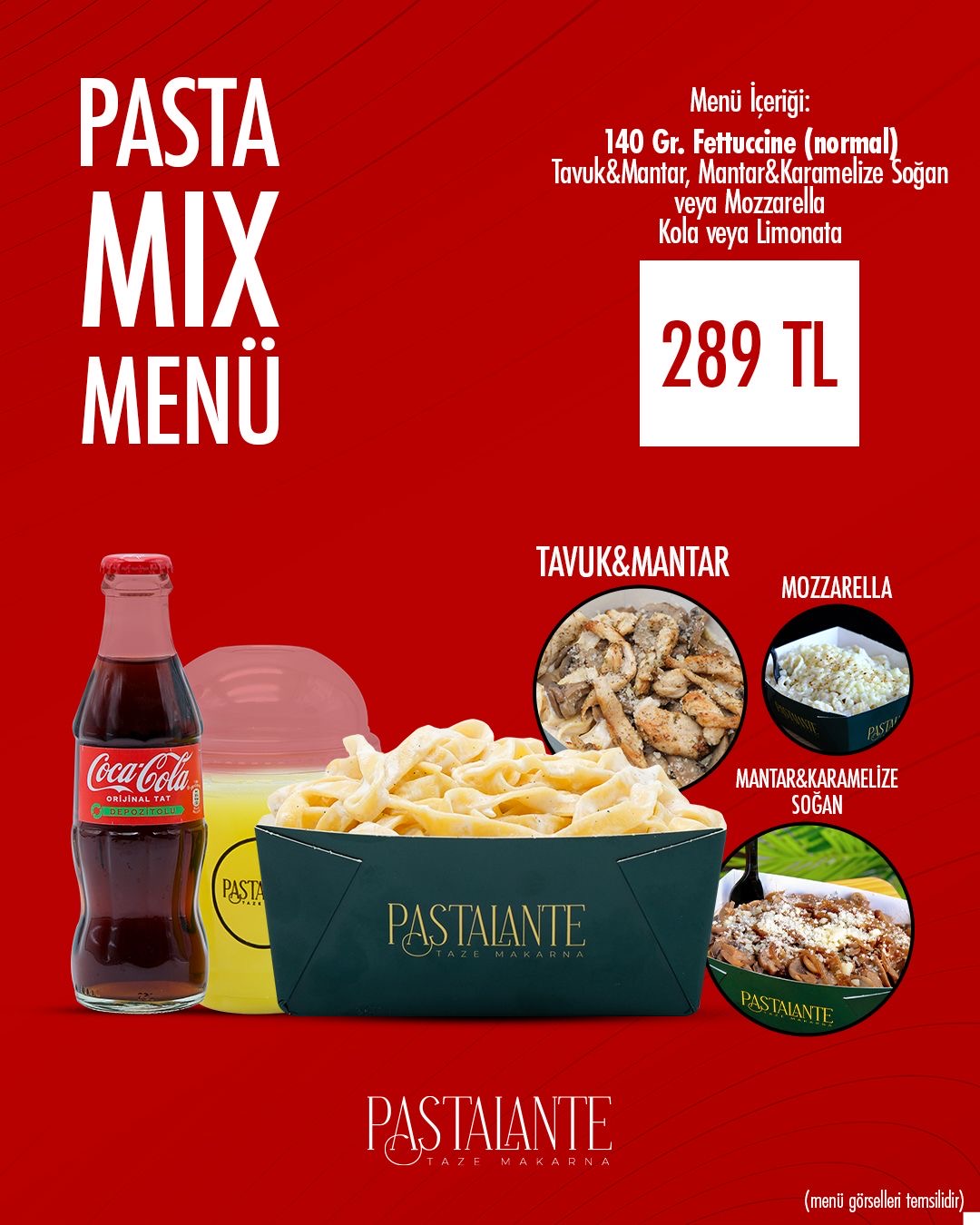 Pasta Mix Menü